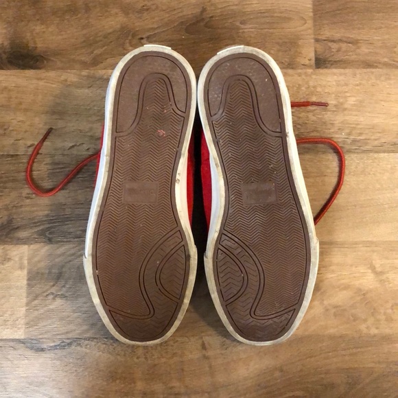 Diamond Brilliant Red Hi-Top Shoes - Picture 3 of 7